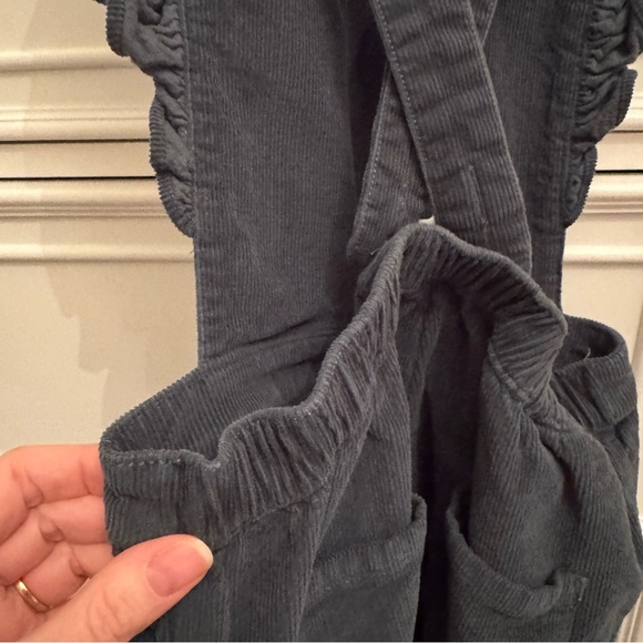 Hanna Andersson Ruffle Corduroy Overalls - Picture 8 of 8